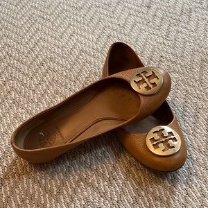 Tory Burch Camel Flats